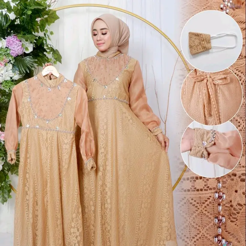 TERBARU EDISI SPHESIAL RAMADAN COUPLE  GAMIS MALIKA ANAK/GAMIS TULLE JUMBO MODREN/GAMIS BORKAT PREMIUM ORGANZA/GAMIS KONDANGAN/GAMIS ELEGAN/GAMIS WISUDA