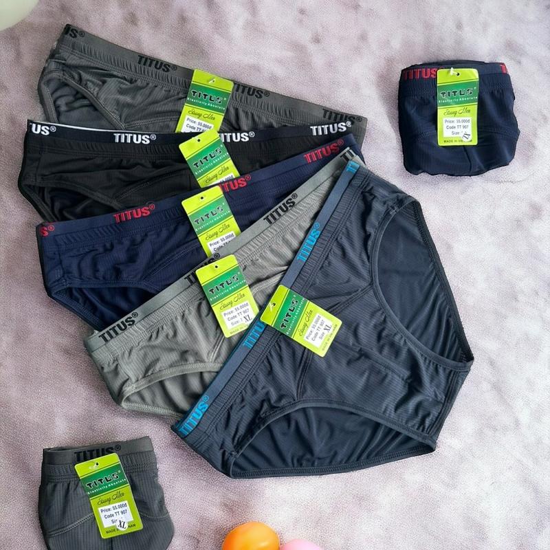 combo 5 quần sịp nam hàn quốc. quần lót nam thông hơi thun lạnh co giãn 4 chiều. 2 lưng cao cấp mã 907 Quần Lót Boxer Sịp Quần Boxer si