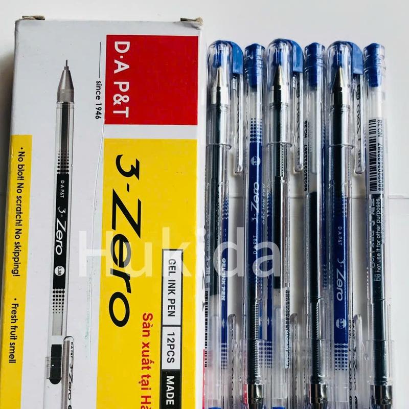 HỘP BÚT GEL 3-ZERO HÀN QUỐC ( hộp 12 cây )