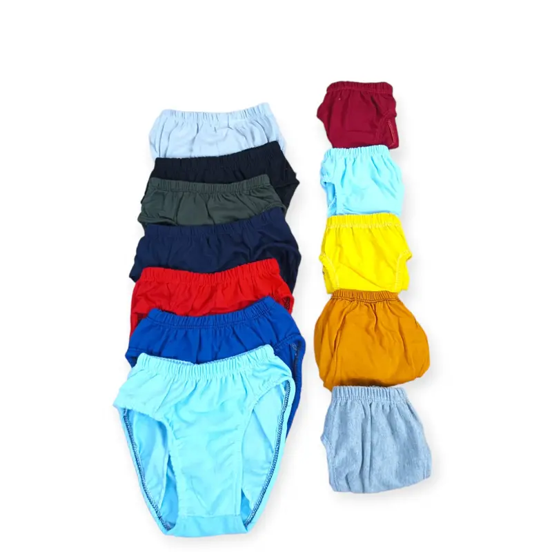 Paket 9 Bonus 1 Pcs CD Celana Dalam Anak Remaja Bahan Katun Motif Polos Terbaru Fashion 2