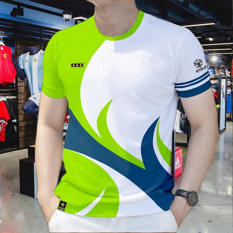Product Introduction of k fashion essential Summer Cool and Breathable Fashion Men's T-shirt Short sleeved High Quality Men's T-shirt Menswear Top 3
