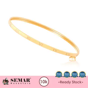 Gelang Emas Romain Bangle Gold 10K Semar Nusantara