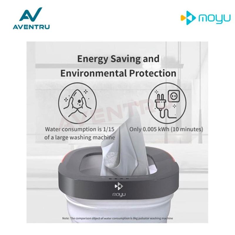 Moyu Portable Mini Washing Machine Mesin Cuci Mini Portable 2