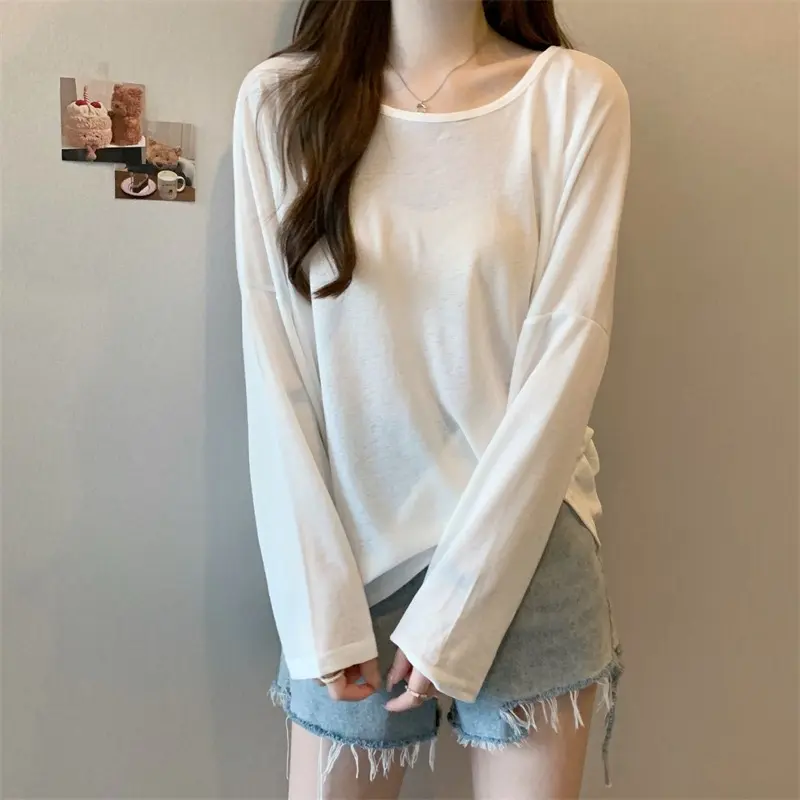 DEAL Áo THUN GIẤY MỎNG NHẸ hở lưng đan dây (KHÔNG KÈM áo trong) hàng QC xinh lắm nha [TIỆM ĐỒ NHÀ LOTUS] 1