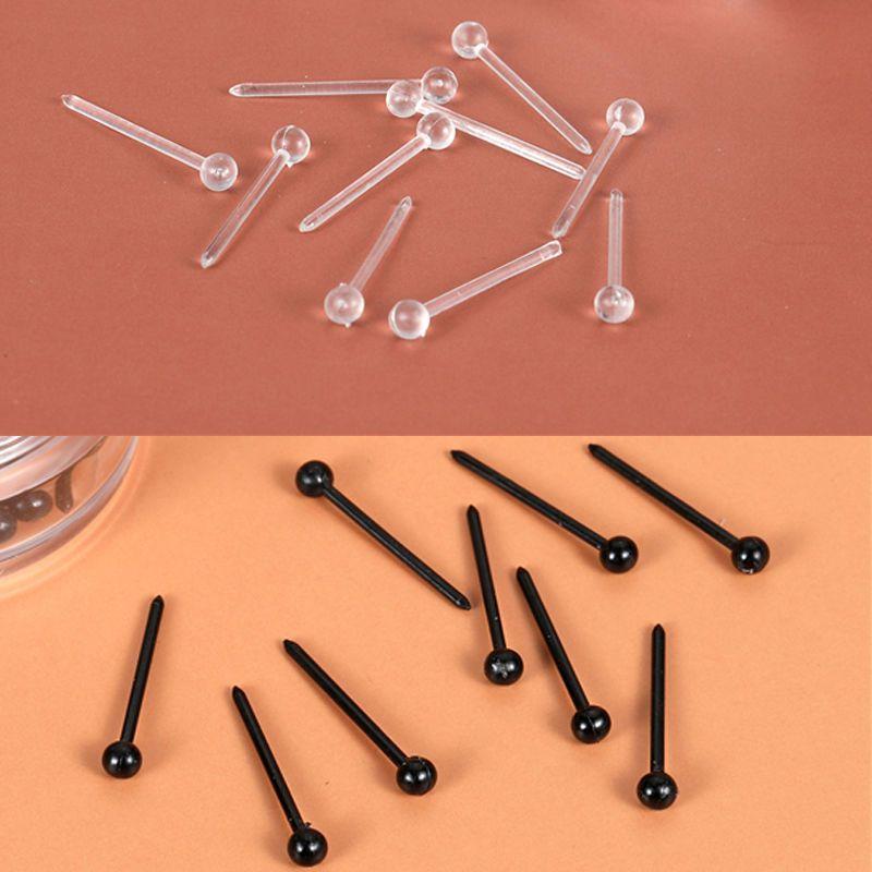 Thanh Tai Chăm Sóc Tai, Chất Liệu Resin Cấp Y Tế Trong Suốt, Không Cần Tháo Khuyên Bông Khuyên Tai Đinh Tán, Đầu Phẳng Chống Dị Ứng Độc Đáo Cho Học Sinh, Kim Tai Chống Chặn, Bông Tai Thanh Lịch, Thích Hợp Cho Xương Và Móng Tay, Năm 2025 0