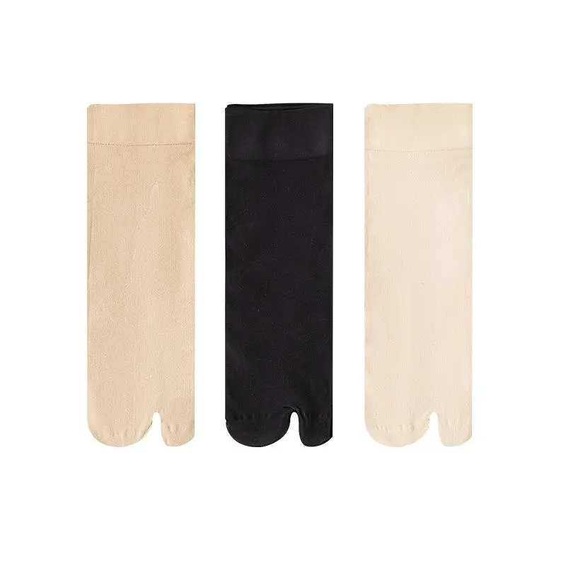 Yoona KK634 Kaos Kaki Kulit Transparan Kaus Kaki Jempol Ankle Sock Atas Mata Kaki 7