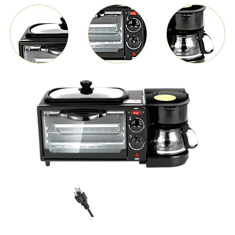 Breakfast Center Station Egg Toaster Oven with Timer Oven Breakfast Maker 1