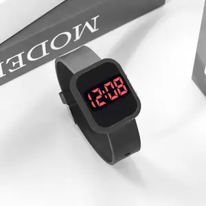 Jam Tangan LED Digital Wanita Pria: Koleksi Couple Series Desain Model Korea fashion Rubber Terbaru