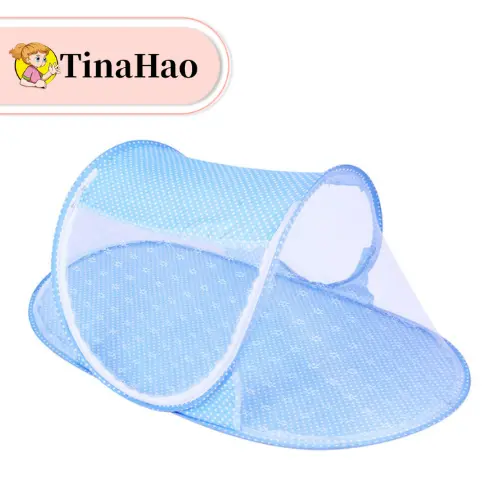 TinaHao Baby Foldable Bed Anti Mosquito Net For Baby Crib No installation