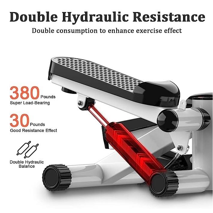 [In Stock]Portable Stepper Quiet Mini Home Step Machin Mini Stepper With LCD Monitor Portable Fitness Exercise 4