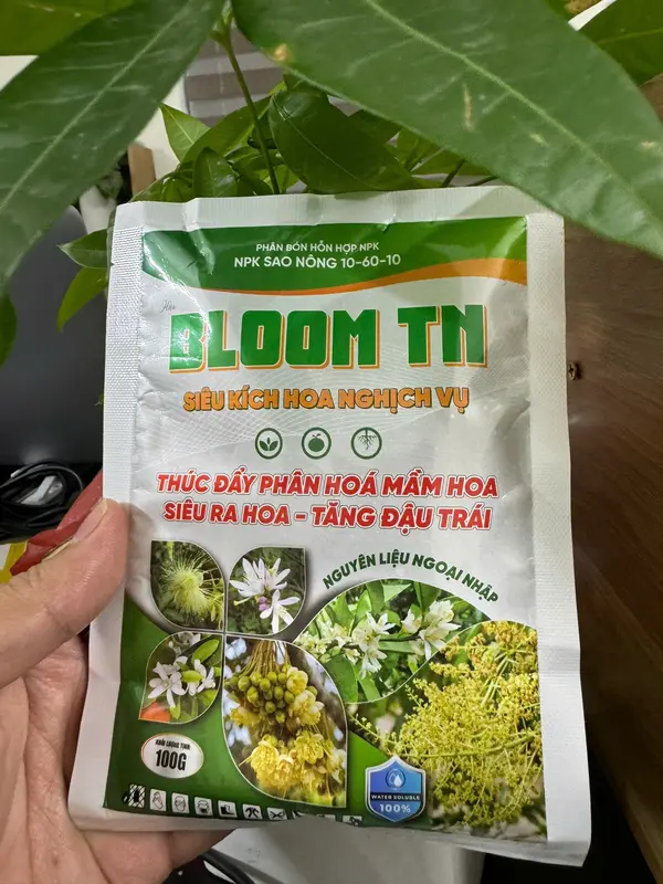 BLOOM TN -kích hoa nghịch vụ - phân hóa mầm hoa phân  bón 1