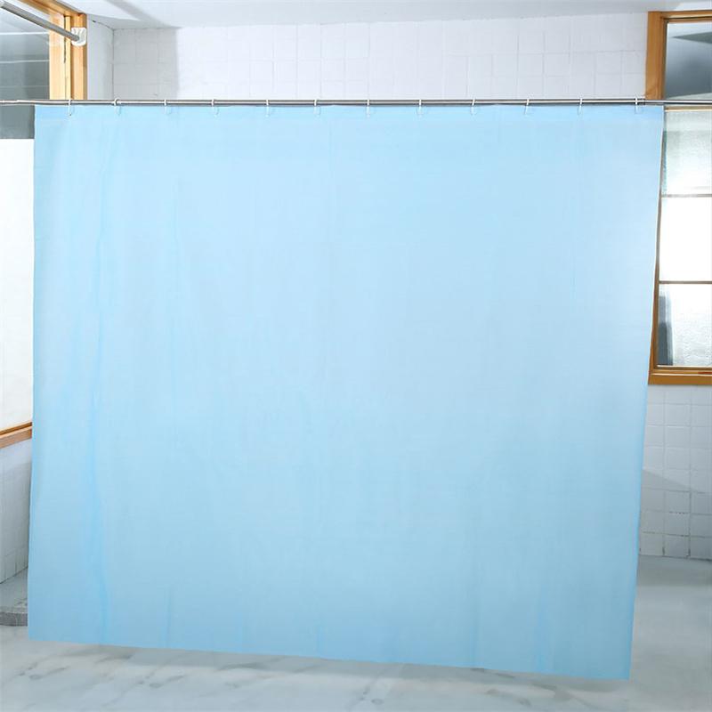 Rèm Tắm Phòng Tắm, Chất Liệu PEVA, Có Móc, 180x180cm, Chống Thấm Nước, Dày Dặn, Phụ Kiện Vòi Hoa Sen Tại Nhà, [Thương Hiệu] [KQ] [Q] 6