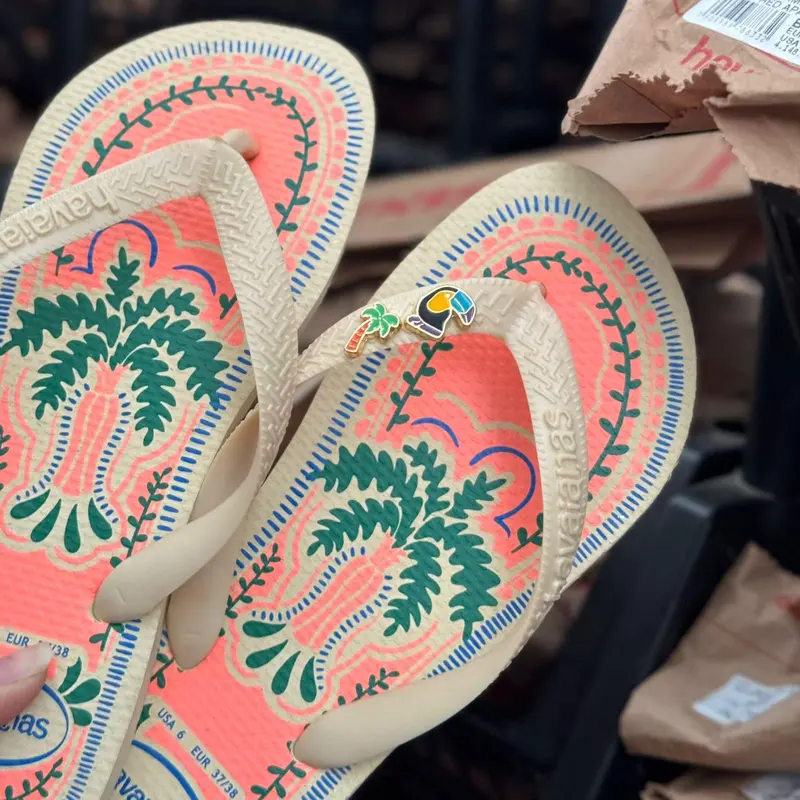 Havaianas Top Summer Vibes + Pin Tucano e Coqueiro