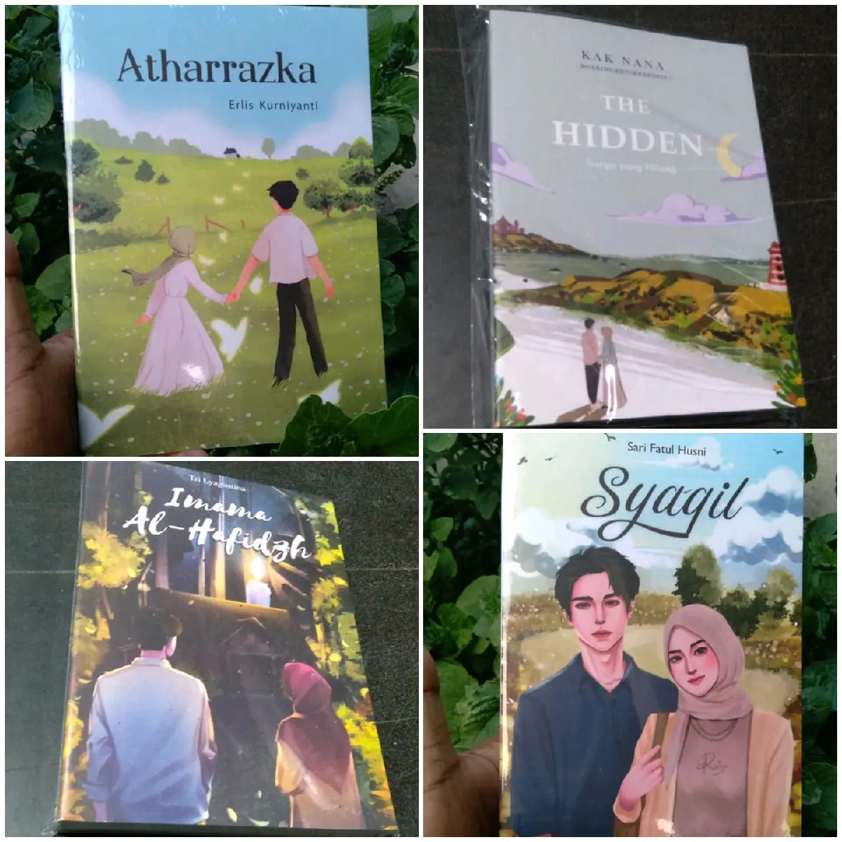 Paket 4- Novel islami ;attarazka,the hidden,imamma,syaqil