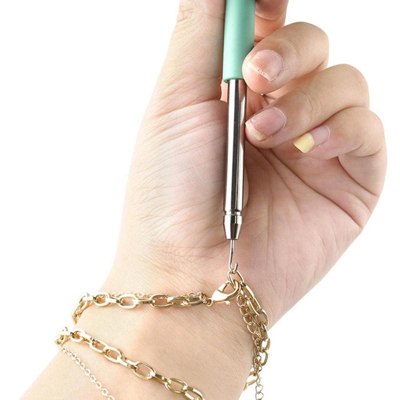 Product Introduction of 1PC Bracelet Helper Tool Hook Easy Wearing Tool Aid Assistance Metal Portable Bracelet Buddy Fastening Helper 33