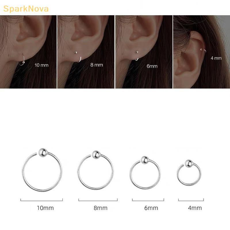 Product Introduction of Khuyên Tai Tròn Cho Nữ, Phong Cách Tối Giản, Khóa Xương Tai Nhỏ Thiết Kế Tinh Tế Đơn Giản, Thích Hợp Cho Phụ Nữ, Khuyên Tai Đinh Tán Xương Tai 12