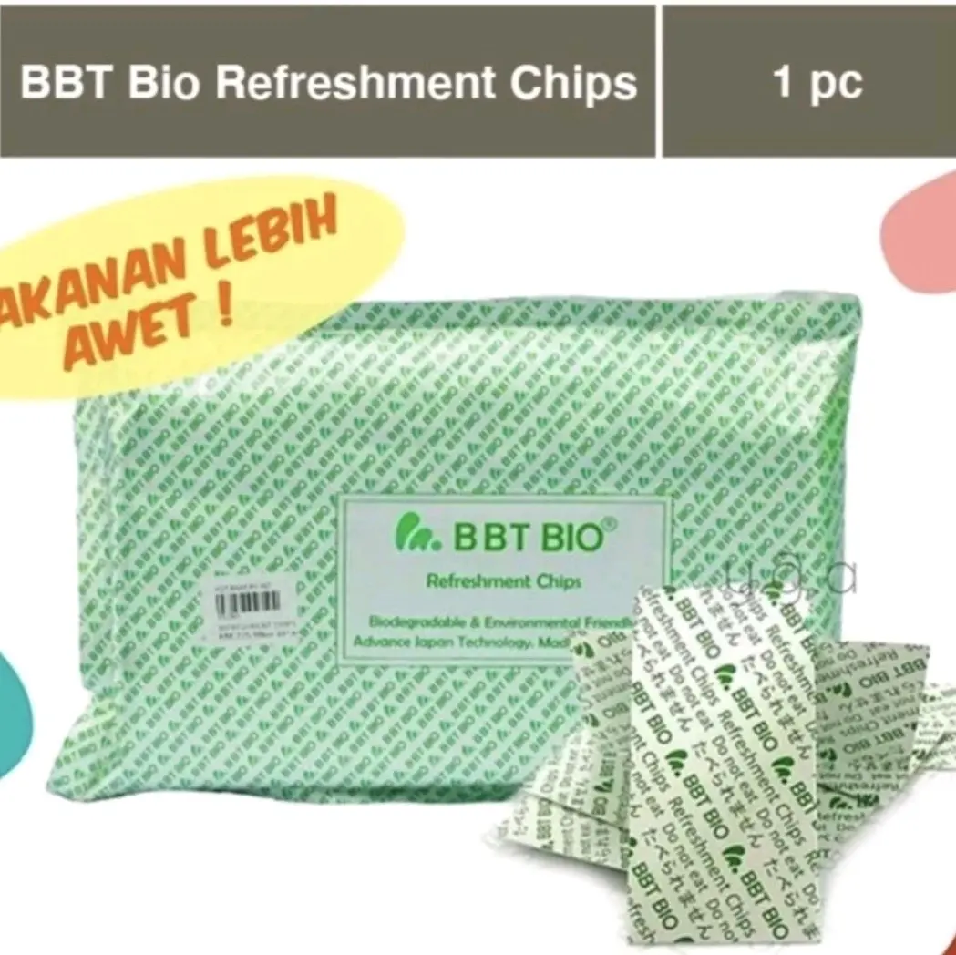 BBT BIO Refreshment Chip/Food Nano Chip/Pengawet Makanan (200pcs) Jamur