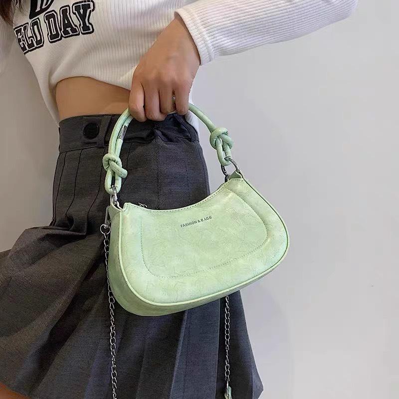Túi Xách Nữ Đẹp Quai Tròn Cầm Tay Đeo Chéo Dáng Basic Da Pu Thời Trang Hàn Quốc Thanh Lịch Sang Trọng Bag 628 8