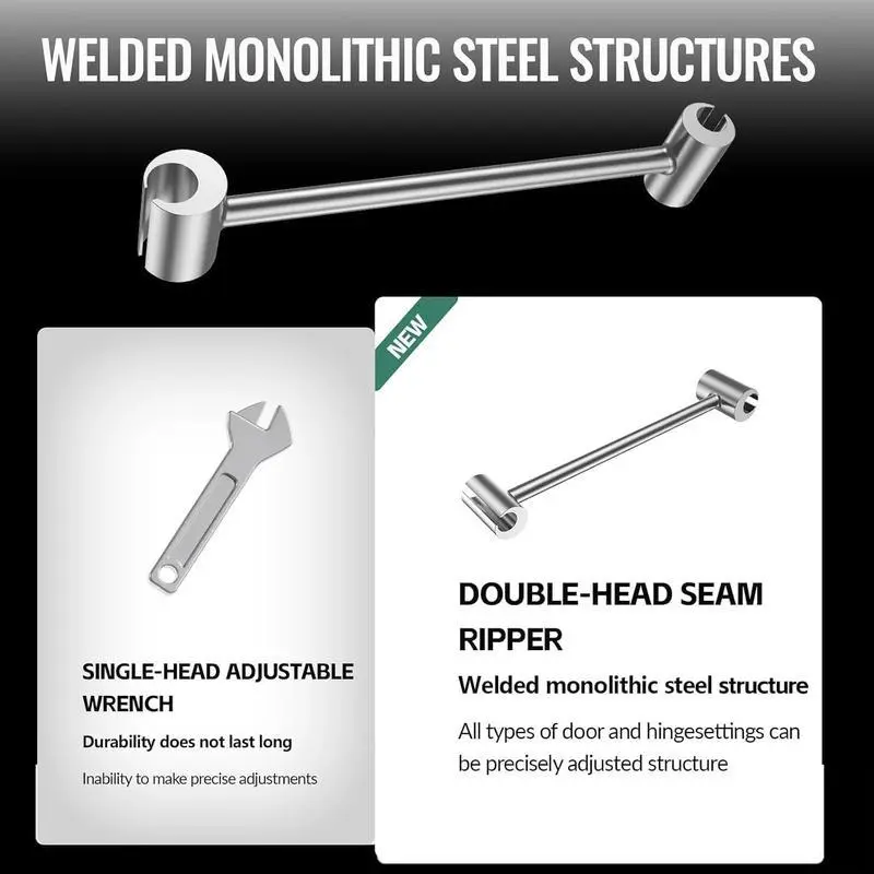 Adjustable Hinge Hole Opener, 14-19mm Hinge Repair Tool, Manual Tool, Universal Hand Tool for Home & Office Use 3