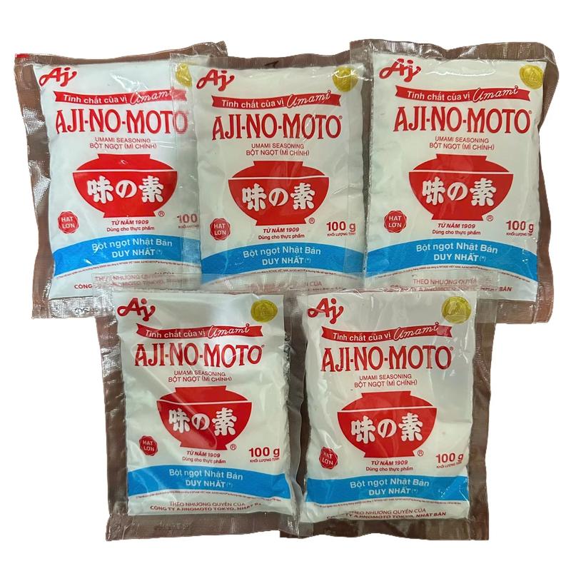 Combo 5 gói Bột ngọt Hạt Lớn Ajinomoto 100g/1 gói  x 5 - Gia Vị