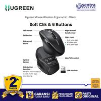 Gambar Ugreen Wireless Mouse Ergonomic Dual Mode Bluetooth 5.0 & 2.4Ghz Rechargeable 5000 DPI Silent Click - 45792 dari Sentra Digital Kota Surabaya 2 Tokopedia