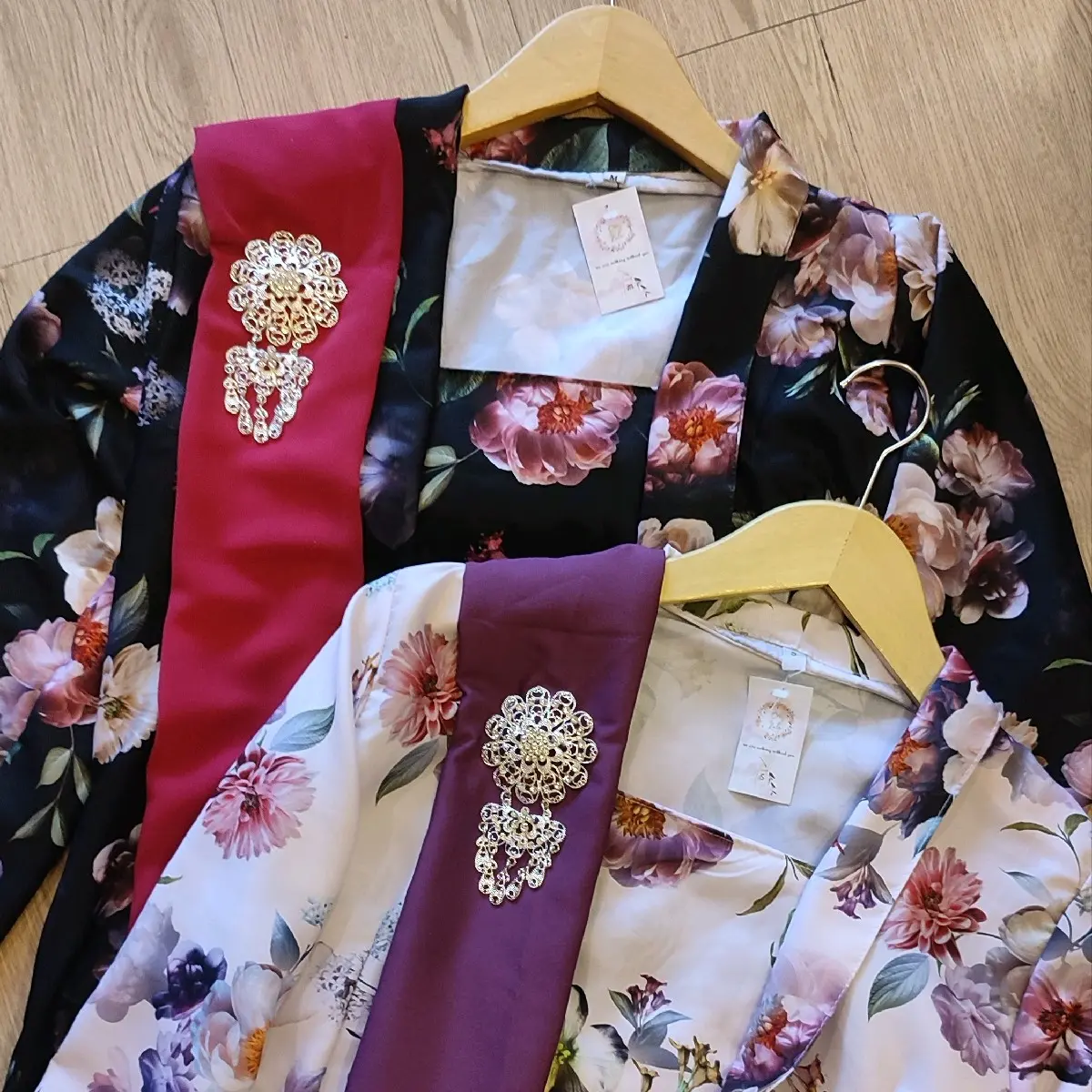 Atasan Kebaya Kutubaru Floral Bianca Cantika