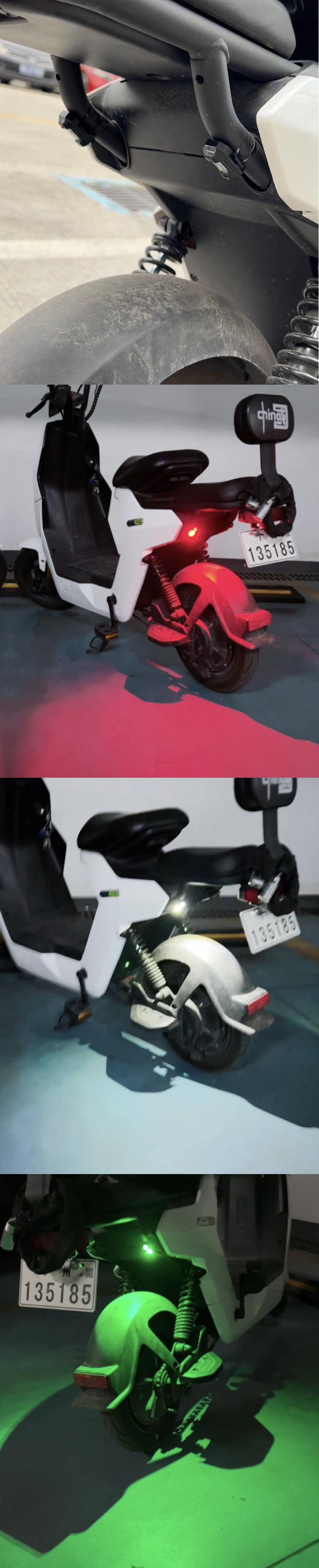 Product Introduction of 1 chiếc Đèn nhấp nháy ô tô và xe máy sửa đổi với đèn tìm kiếm điều hướng trang trí, đèn cảnh báo xe điện Phụ Tùng Phụ Kiện 6