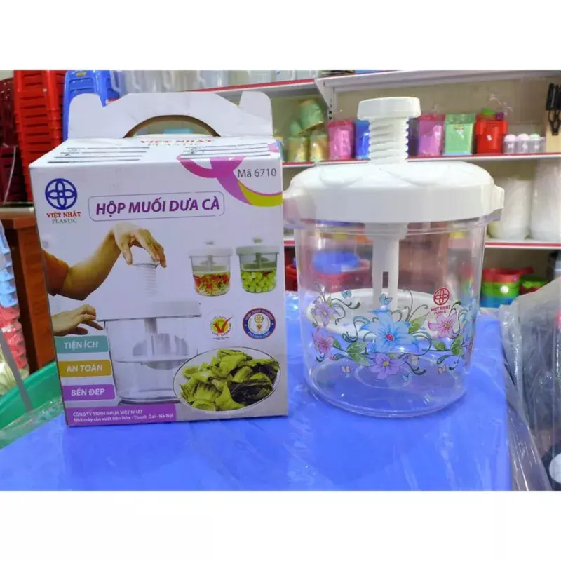 Hộp muối dưa cà thông minh Việt Nhật cao cấp 5