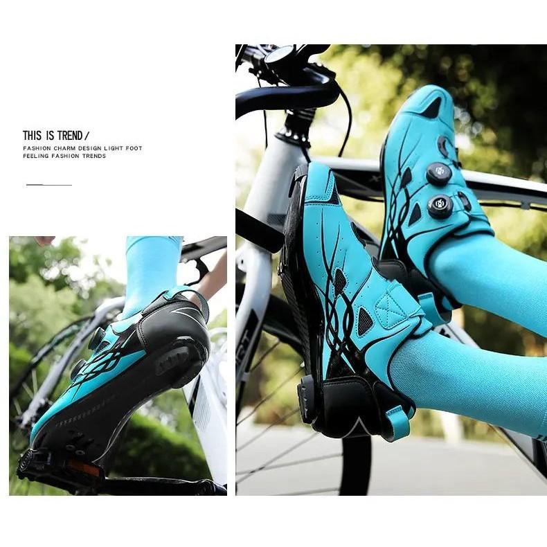 Product Introduction of Outdoor Cycling Shoes Bicycle Shoes Road Lock Shoes Lace-Free Cycling Shoes Rotating Button Mountain Cross Country Shoes Couple Sports Shoes Road Sole Bicycle Shoes Flat Shoes Outdoor Sports Shoes Rubber Outdoor Bicycle Shoes P 48