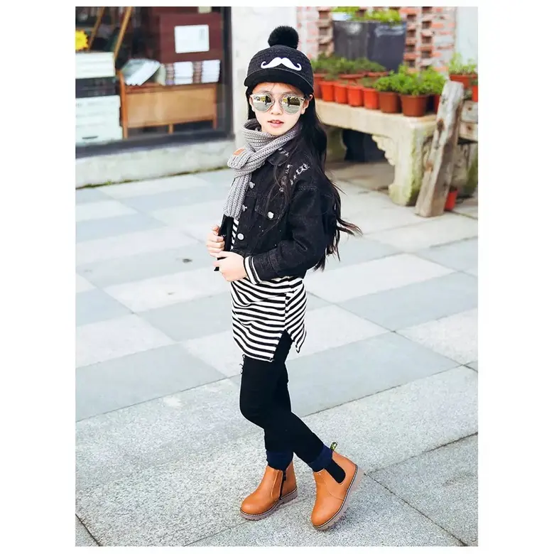 Waterproof Winter Martin Boots for Kids Ankle Boots Anti Air Anak Kaki 6