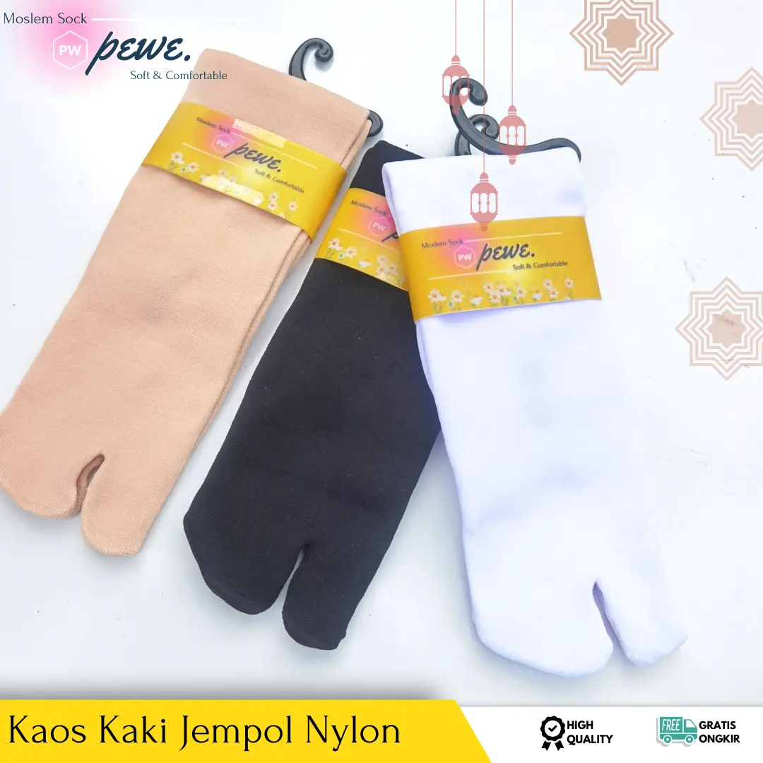 6 Pcs Kaos Kaki Muslimah Jempol Warna Polos Premium Best Seller - Kaos Kaki Muslimah - kaos kaki warna warni - kaos kaki muslimah jempol polos - kaos kaki wanita jempol motif-kaos kaki jempol muslimah soka - grosir kaos kaki jempol muslimah-Megah langgeng