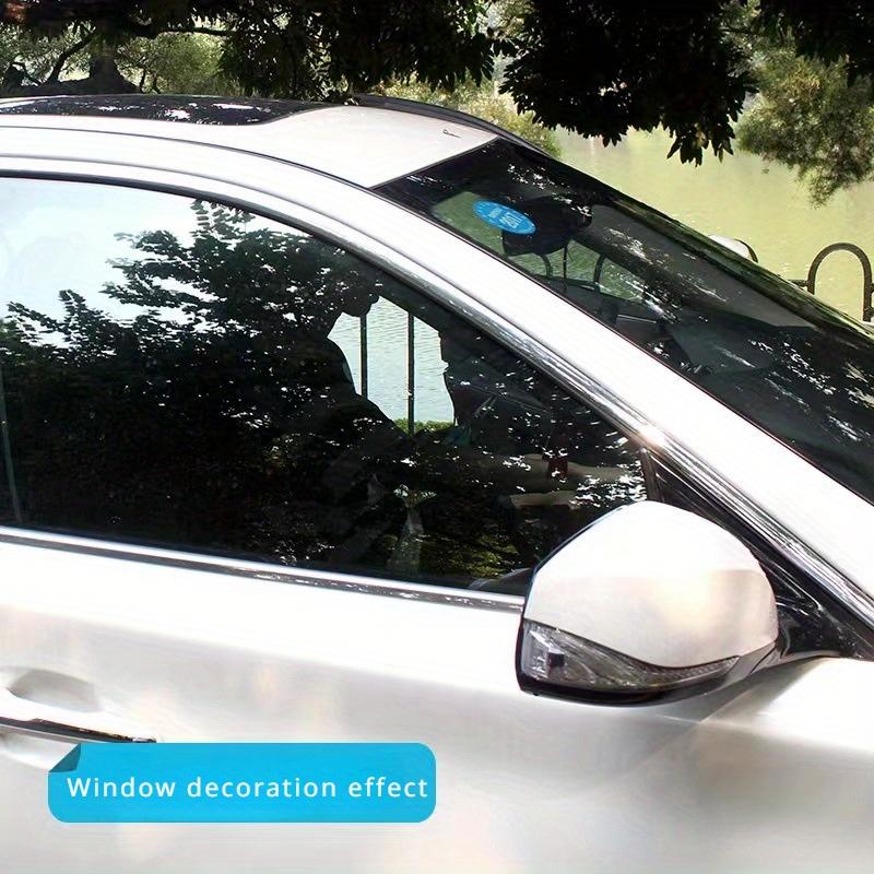 Car window decorative strip chrome bright strip universal door anti-collision strip bumper scratch resistant modification 2