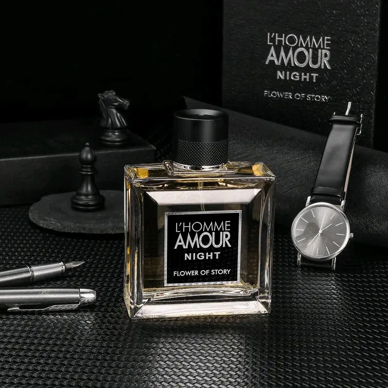 Nước Hoa Nam Cao Cấp 100ML L'HOMME AMOUR NIGHT Phong Độ Đẳng Cấp Thơm Mát Quyến Rũ Phong Cách Nước Hoa DUBAI Lưu Hương Lâu 4