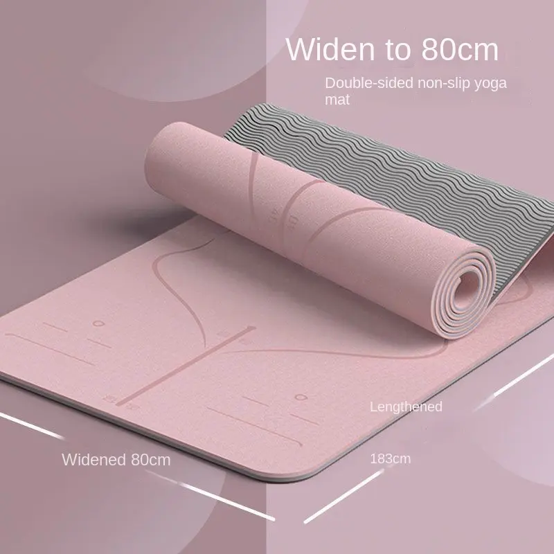 Thảm Tập Yoga, Chuyên Nghiệp, Tay Cầm Chống Trượt, Bảo Vệ Môi Trường, Không Độc Hại, Cách Âm, Hấp Thụ Sốc, Thích Hợp Cho Ký Túc Xá Sinh Viên, Sử Dụng Trong Nhà, Có Thể Có Nhạt, Thảm Tập Thể Dục Dụng Cụ