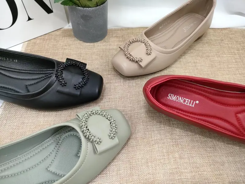 Simoncelli Sepatu Wanita Flat Big Size Import 1268-113 2