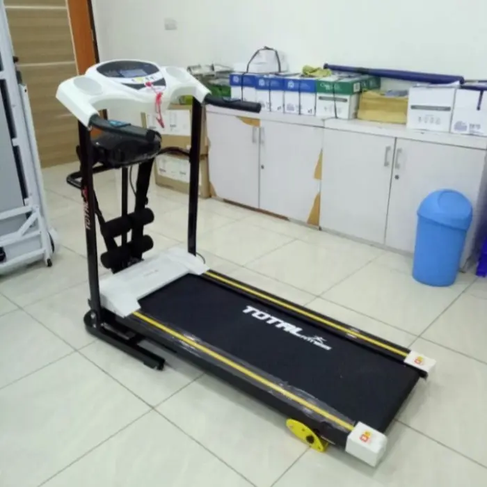 NEW 65%DISKON Brand Total Alat Fitnes Treadmil Elektrik TL629/Mesin Lari Olaraga 3
