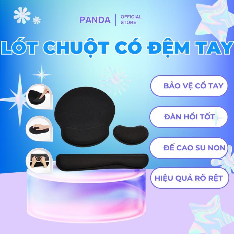 SU59 Kê tay bàn phím lót chuột đệm tay êm chống mỏi cổ tay đệm không trượt