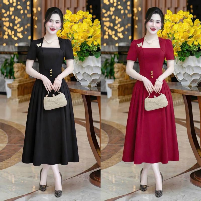 [MIỄN SHIP] BST MDU4694 Váy Mango Ý Cao Cấp Mềm Mại - Thiết Kế Kiểu Dáng Sang Trọng Dành Cho Nữ