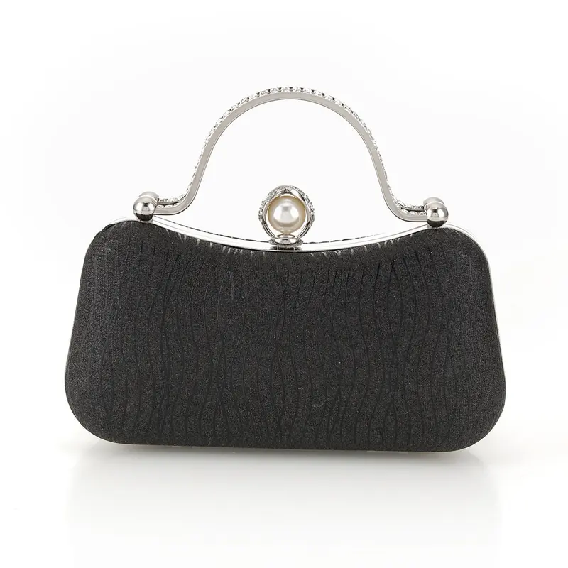 Túi xách nữ kim sa lấp lánh T72 xinh xắn - Túi cốp kim sa đi tiệc bling - Bag Kem 4