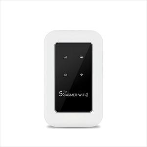 WiFi 6 モデム 4G モバイル WiFi ホットスポット ポータブル トラベル ルーター 2100mAh バッテリー ポケット WiFi 300Mbps 高速 WiFi インターネット速度 家庭内での安全なインターネットアクセス サポート32ユーザー