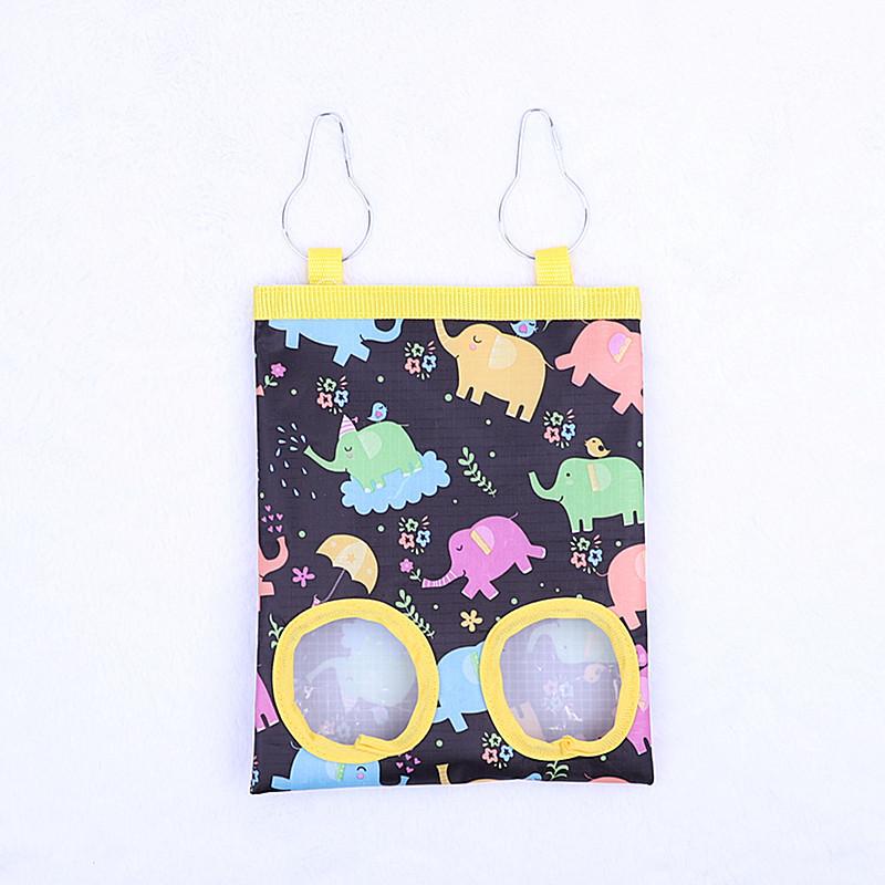 Product Introduction of 2/3 Holes Hanging Hay Bag for Bunny Guinea Pigs Small Animal Feeder Rabbit Food Dispensers Bag Cage Accessories Pet Feeding Bag 9