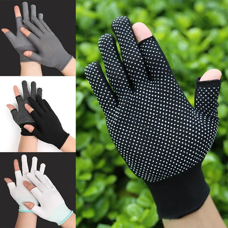 Summer Anti-Slip 2-Finger Cut Fishing Gloves, Cycling & Fitness - Breathable & Portable | Outdoor Gloves#FishingGloves #OutdoorGear #SportsAccessories #CyclingGloves  #OutdoorSports #FitnessEssentials #HandProtection