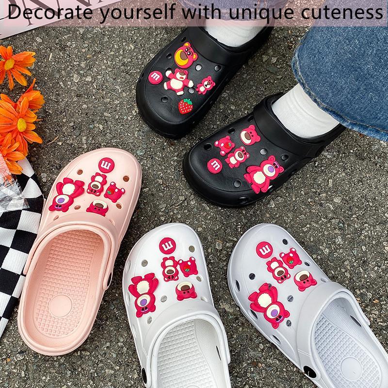 Shoes Women's Slippers Popular Personalized Thick-Soled Slippers Men's Outerwear 2023 New Baotou Sandals Sandals Beach Shitting Feeling Men's Sandals Slippers 7