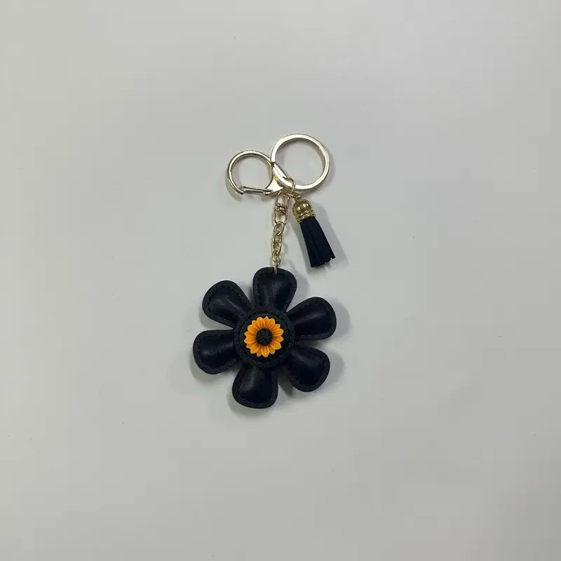 Charm hoa nhuỵ vàng MÓC TREO túi xách -PK02 5