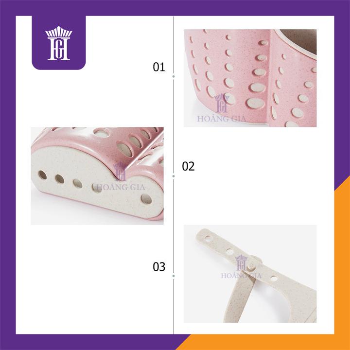 Product Introduction of Giỏ Treo Bồn Rửa Bát Chậu Rửa Chén Cao Cấp - JY189 HGshop (Xanh ngọc) - Vật liệu PP siêu bền, thoát nước nhanh 10