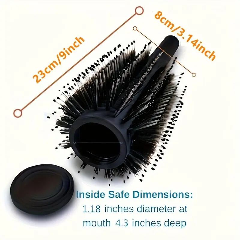 Hair Brush Comb, Diversion Stash Safe Hidden Compartment Functional Brush For Travel & Home 1