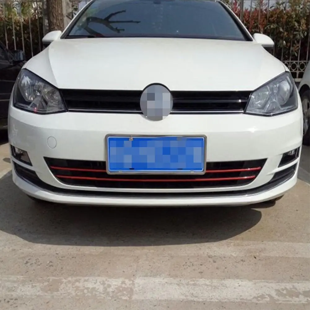 Pelekat Reflektif, 5pcs, untuk Volkswagen Golf 7, POLO, Jetta, Lavida, Gaya DIPERBAIKI, Hitam, Pelekat Baharu, E1F5
