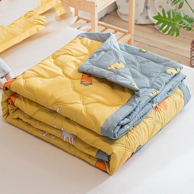 Chăn Điều Hòa Mùa Hè, Chăn Mỏng Có Thể Giặt Bằng Máy, Đơn, Đôi, Ngoại Cỡ, Dành Cho Học Sinh 2