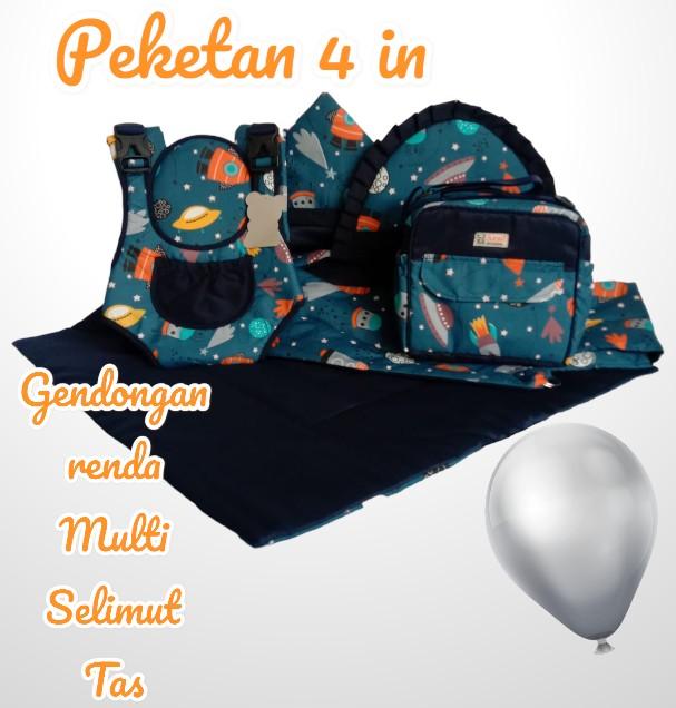 Product Introduction of Paketan Hemat 4 in 1 Gendongan Samping Renda, Gendongan Depan, Selimut, Tas Kecil Bayi Balita Cewek Cowok   Perlengkapan Bonceng 12
