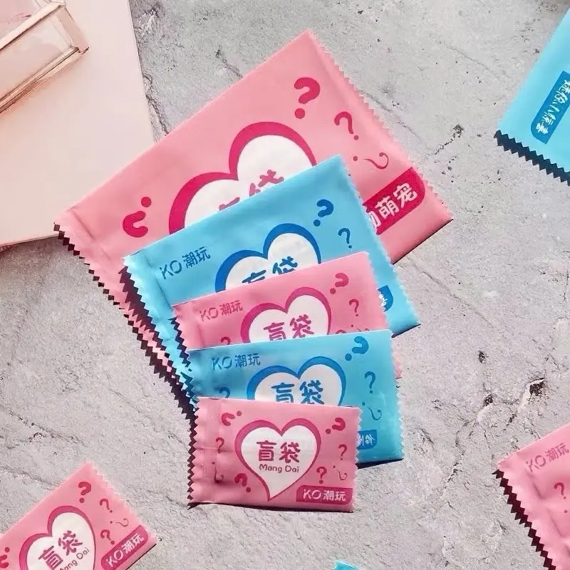 Sét 90-100 cái VỎ Túi Mù ,Túi kẹo bóc quà bất ngờ Blind Bag, Hàn nhiệt ,Siêu Thị Thực Phẩm Đồ Uống Mô Hình Đồ Chơi Búp Bê